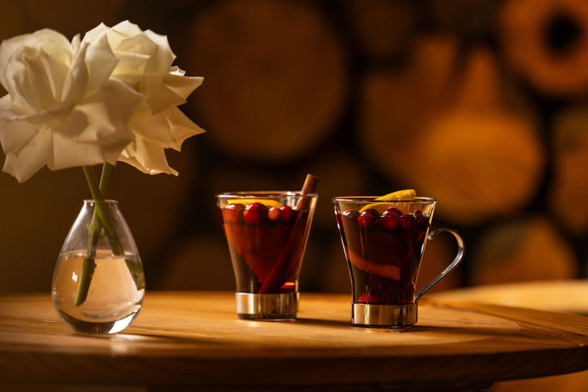 Mulled wine at Four Seasons Hotel Los Angeles