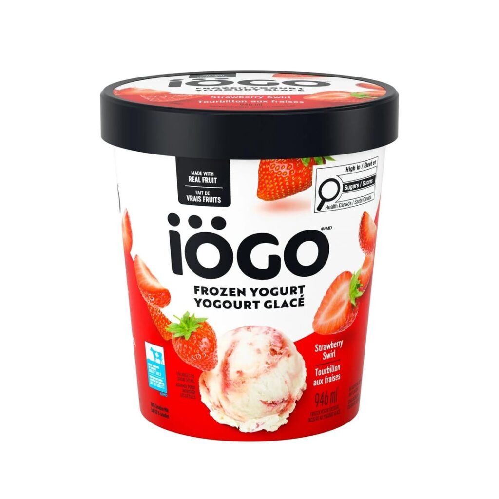 How many calories are in this entire tub of frozen yogurt?
