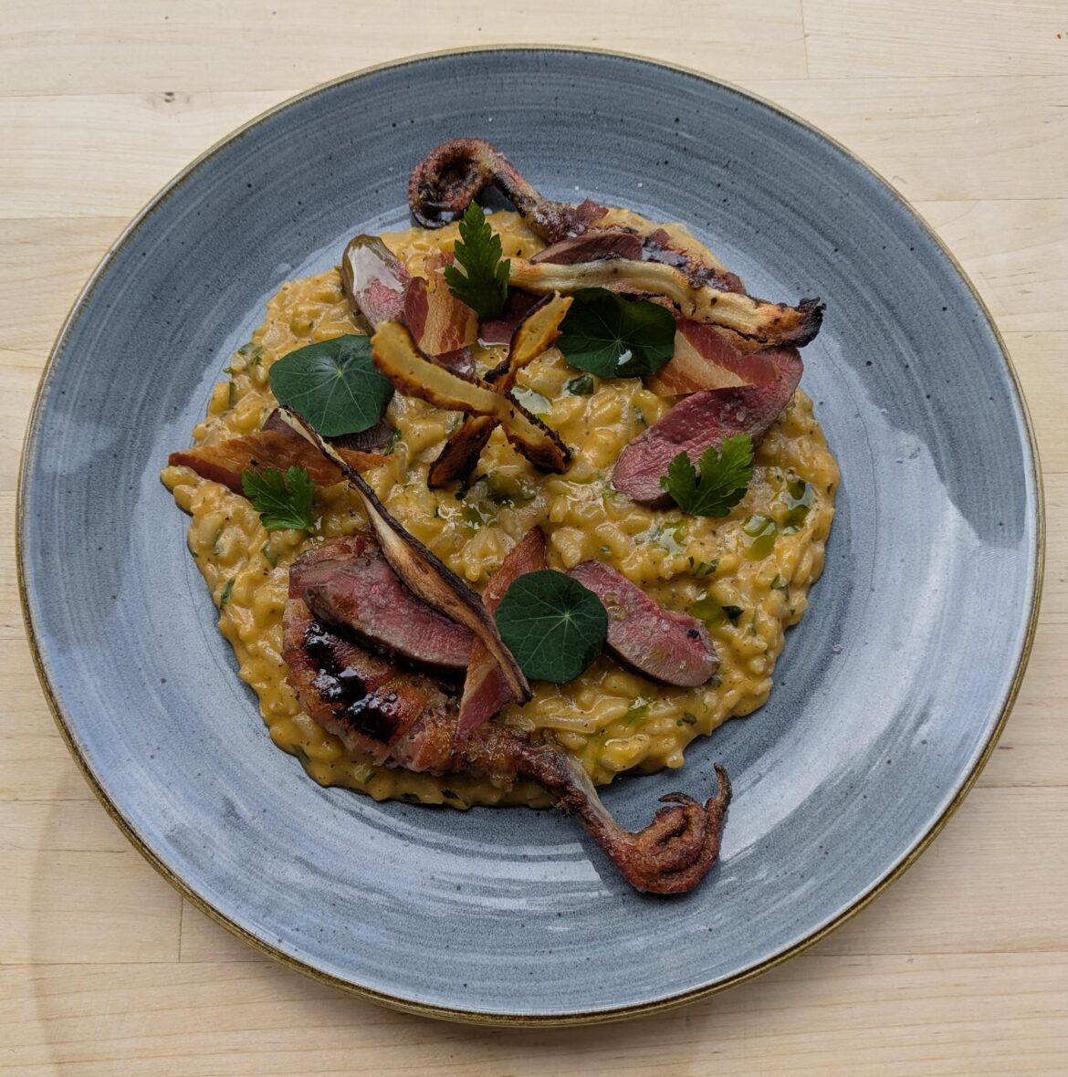 Pigeon Risotto