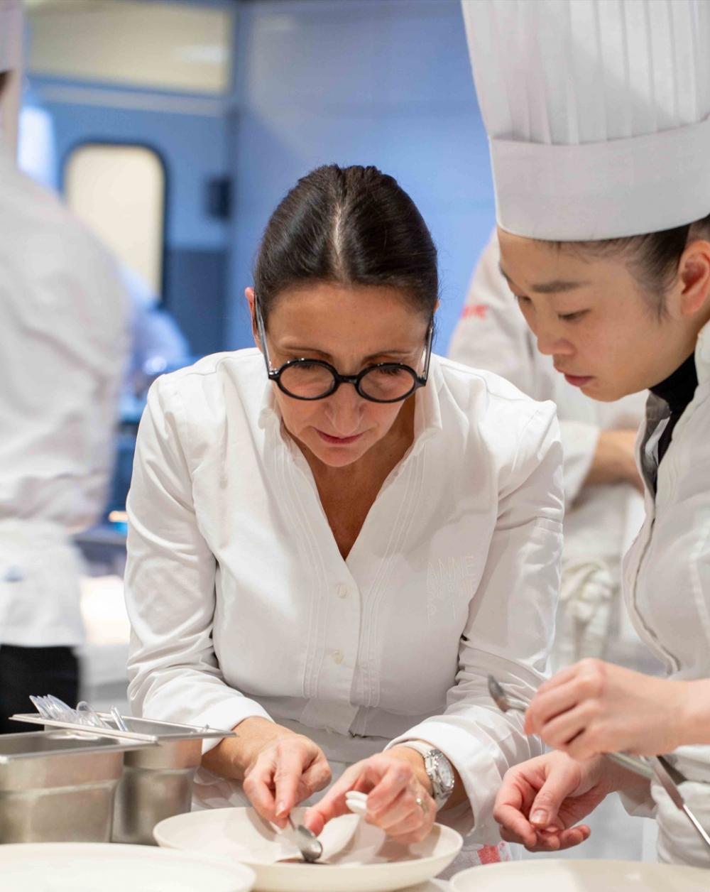 ABOVE  Chef Pic and chef de cuisine Tamaki Kobayashi. rafaele boyadjian
