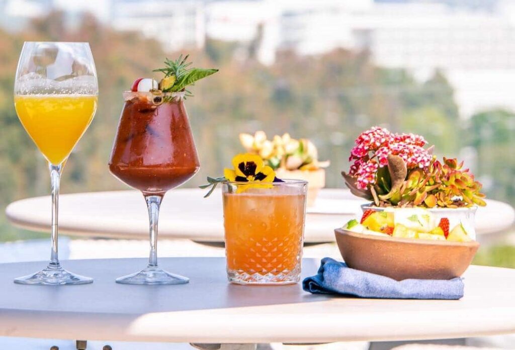 Spend Your Summer Sipping On Botanical Cocktails And Eating Fine Italian Food At This Rooftop Haven