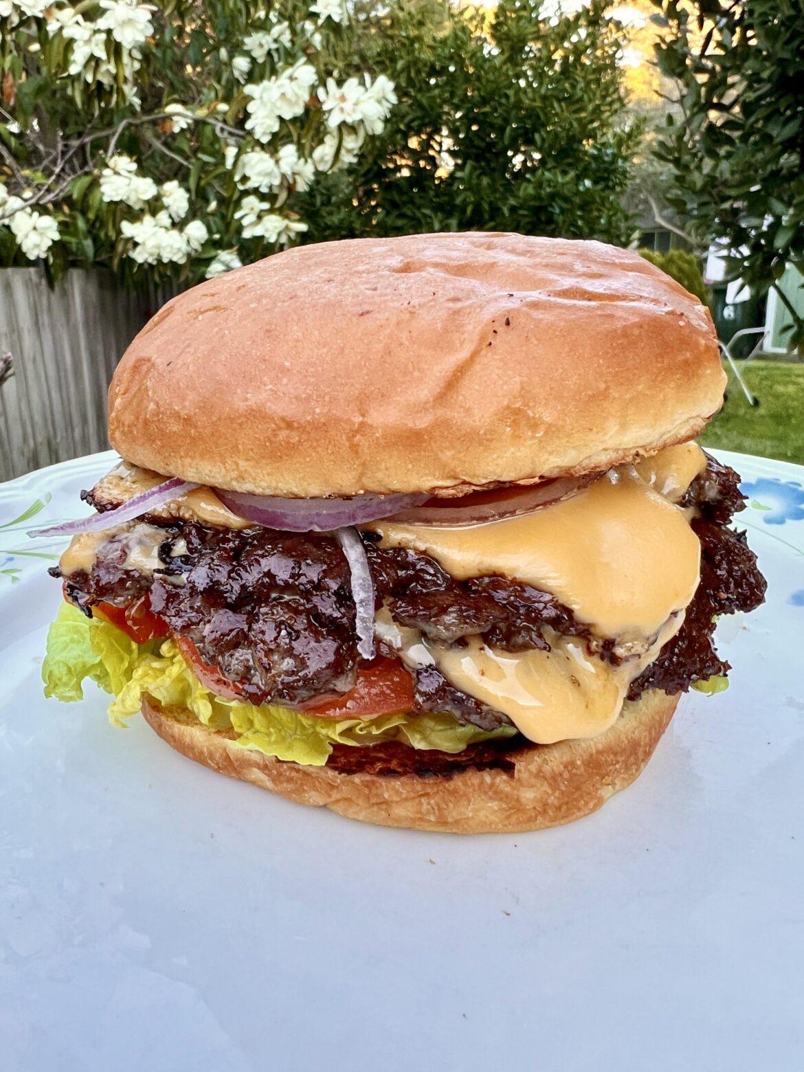 Another home made double smashy to start the weekend