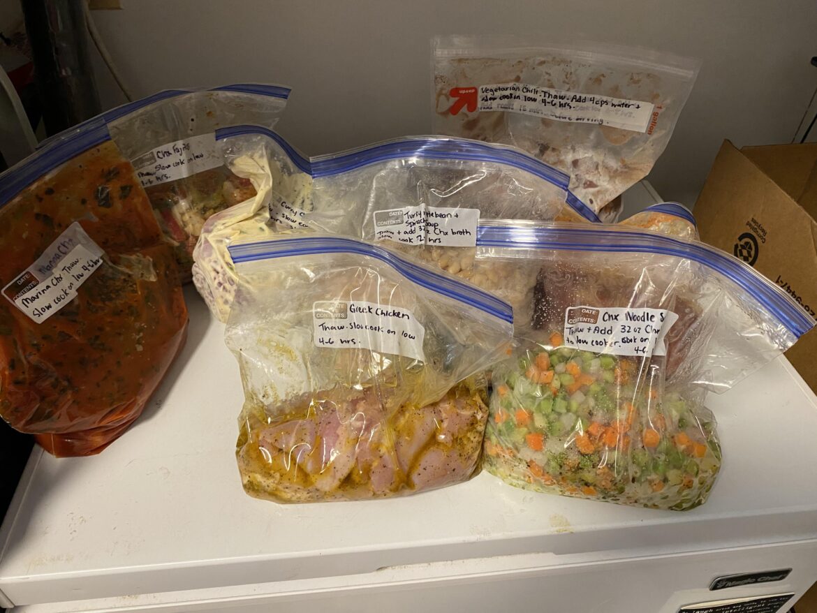 Freezer to crockpot meal prep Freezer to crockpot meal prep