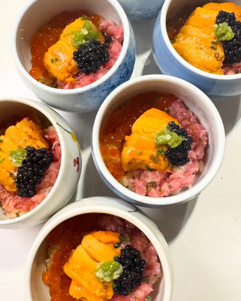 Built us a little kaisendon moment. Uni, toro, ikura, and caviar