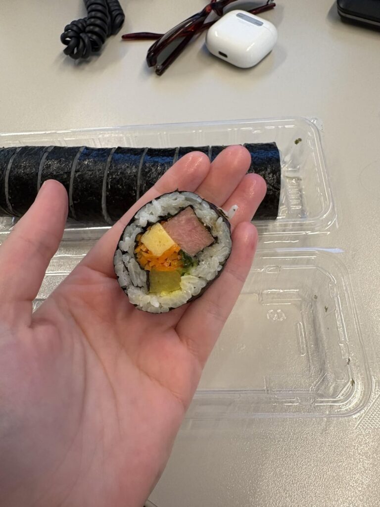 Spam Kimbap from H Mart