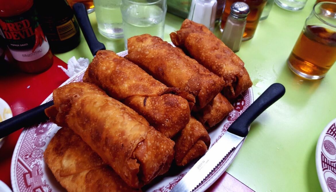 Who's slinging them HONKIN' BIG, NEW YORK-style Egg Rolls?