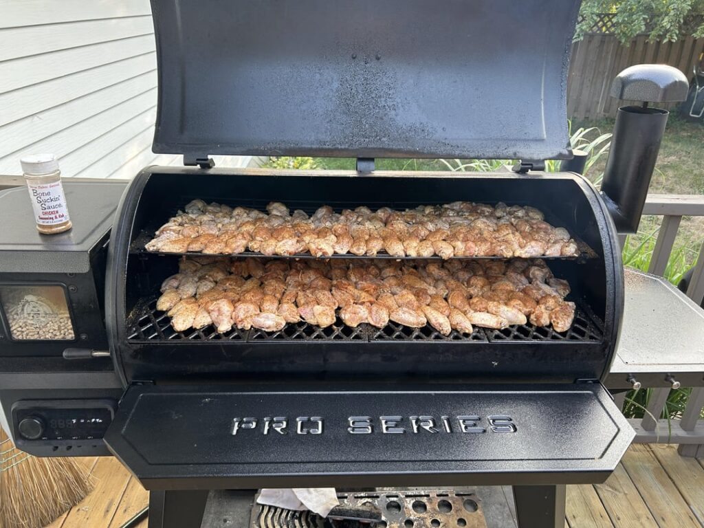 Pit Boss 1150 = 4 Costco Chicken Wing Packs