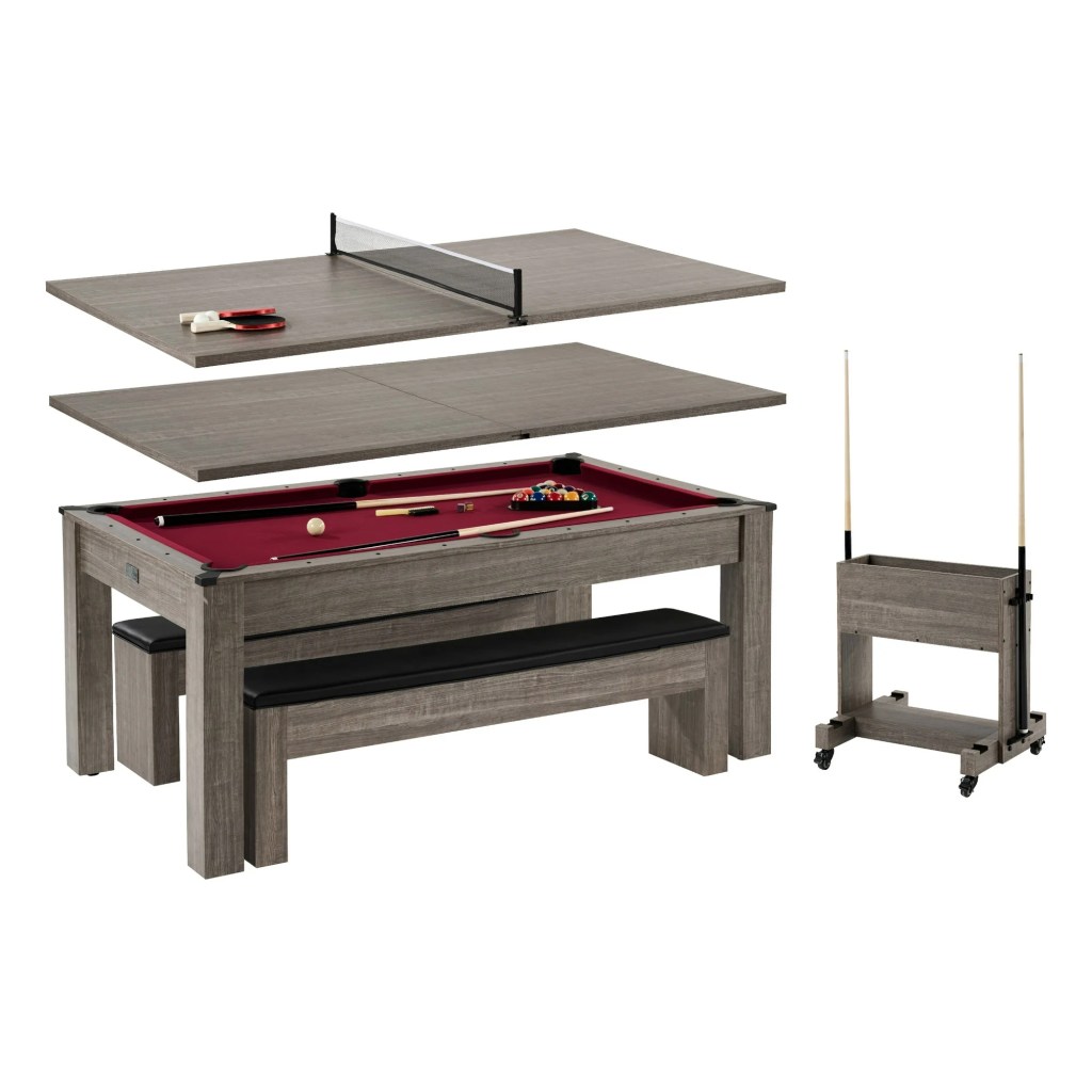 This Dining Table Converts to a Pool Table & Tennis Table: Where to Buy