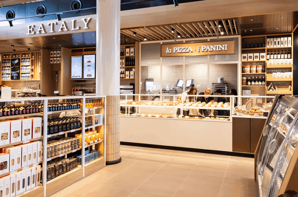 Avolta brings authentic Italian culinary excellence to Schiphol Airport with the opening of Eataly – Global Travel Retail Magazine Search Icon - Writing X Webflow Template