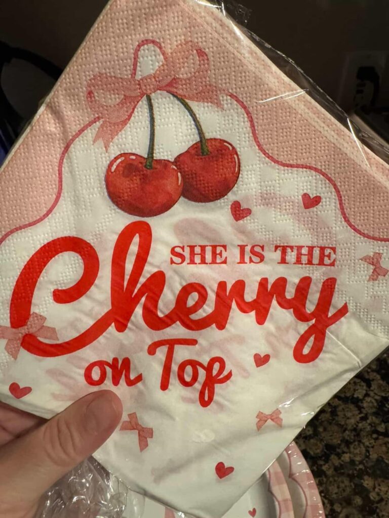 The inspo they sent vs. the set! Sweet 16 for my good friend’s daughter