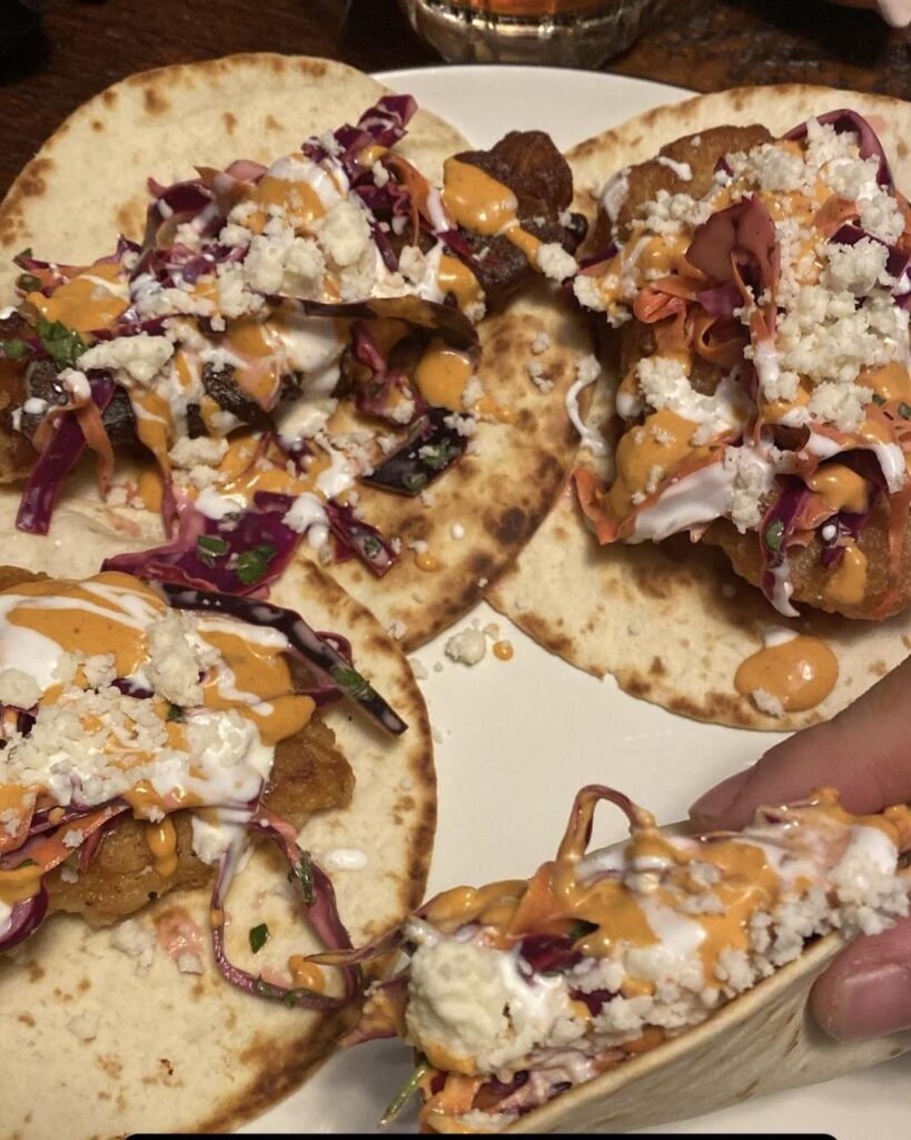 Black Rockfish Tacos