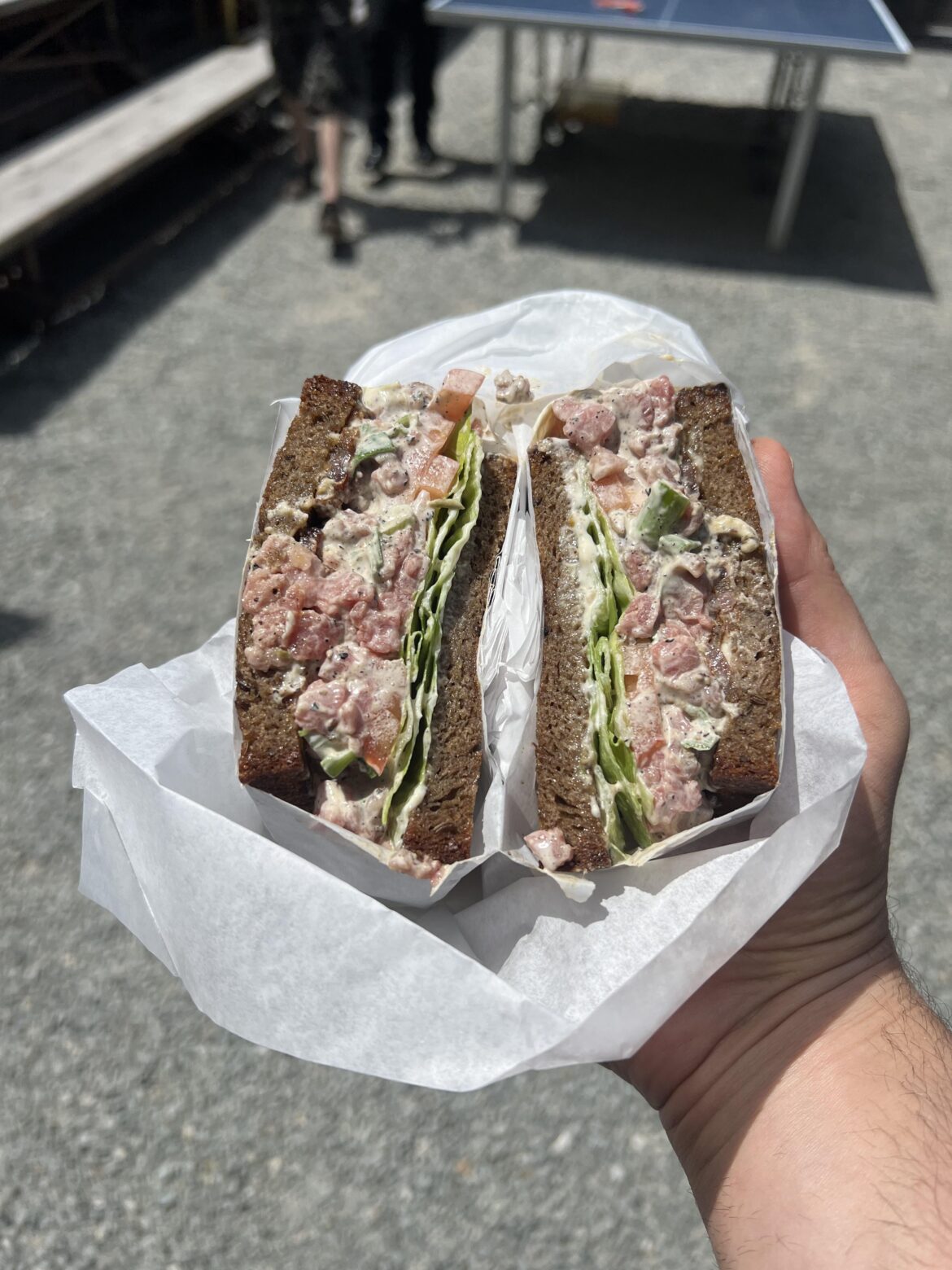 Steak Tartar Club from Mean Sandwich in Seattle