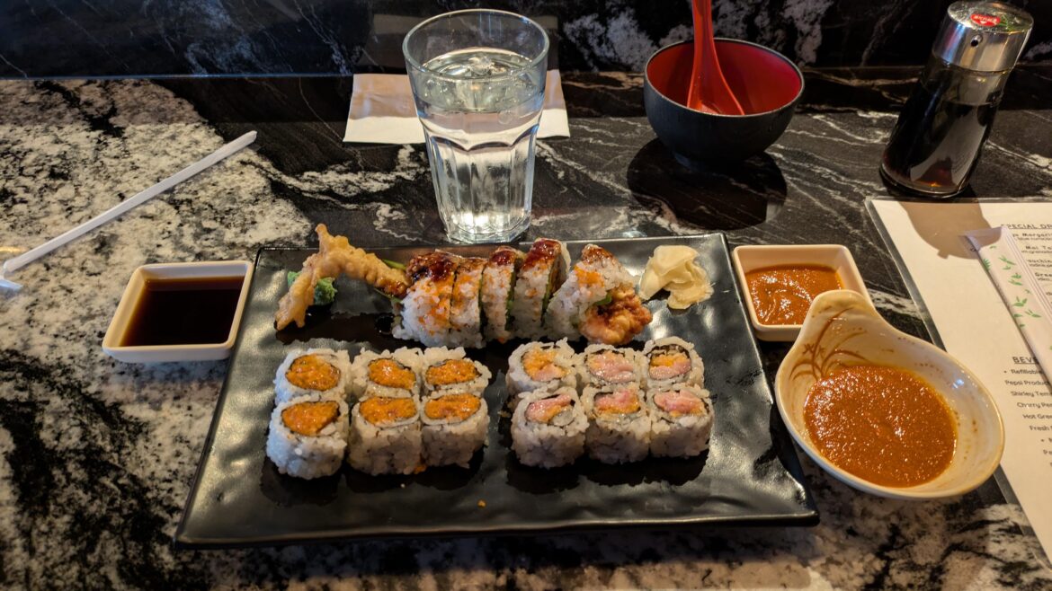 All for $13 😃 even got Miso soup included (it was already eaten tho)