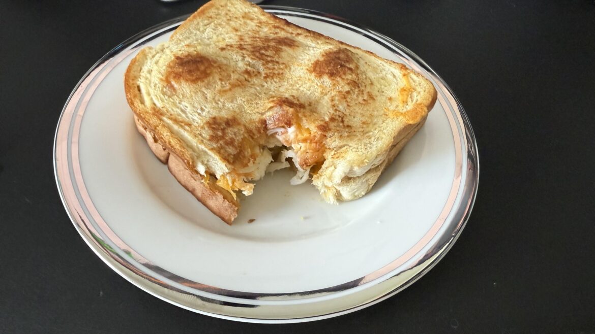 One of the best things about lobster season, lobster grilled cheese.