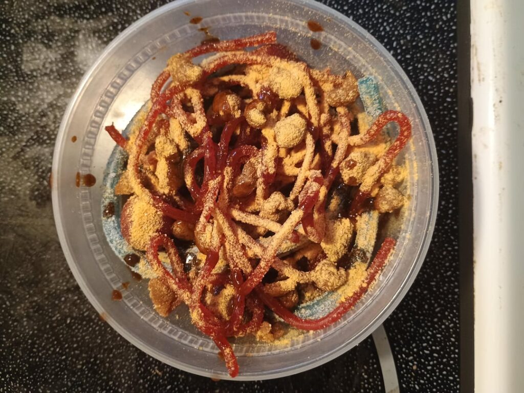 My custome bowl of Mexican candy