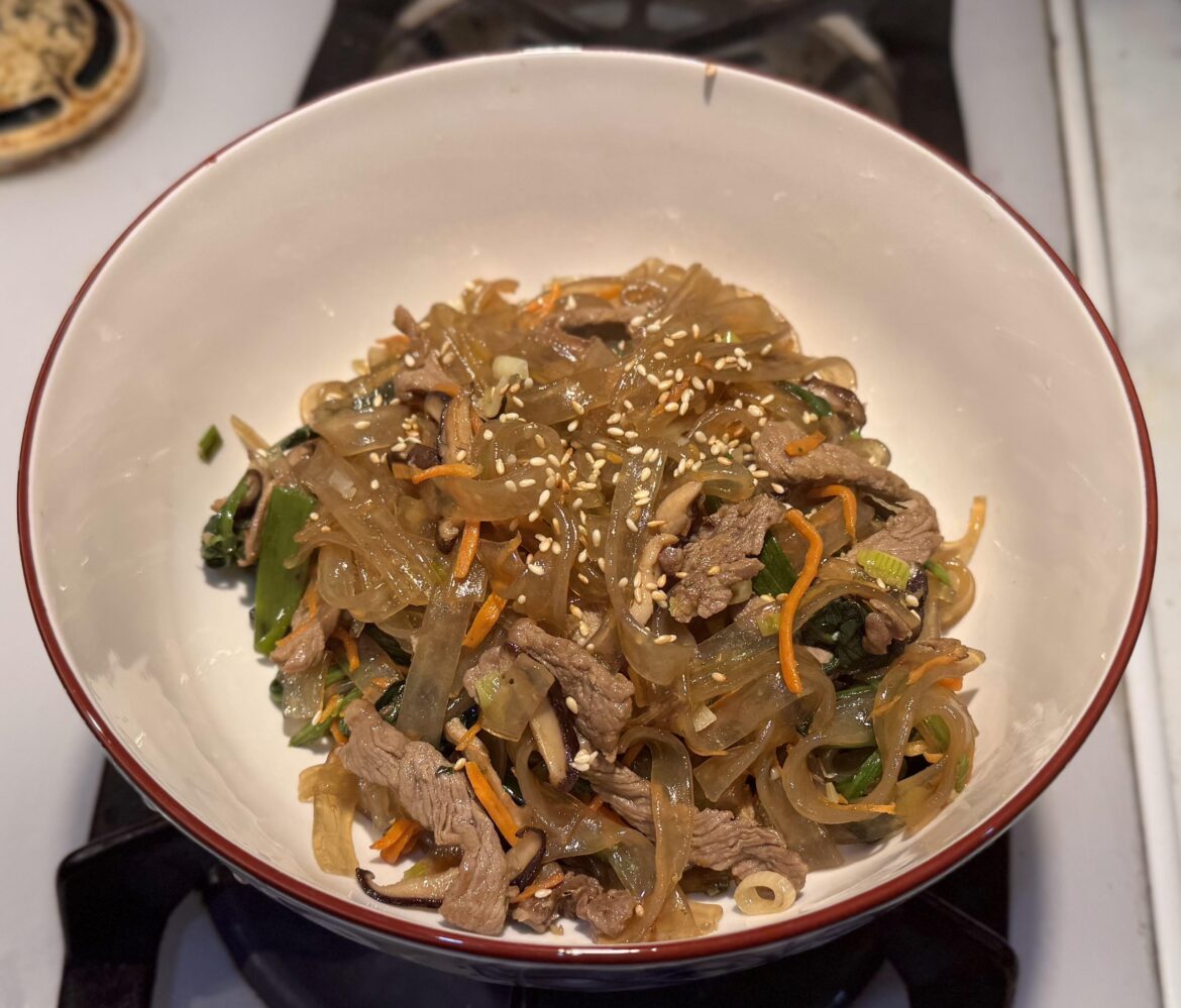 Tried my hand at making Japchae