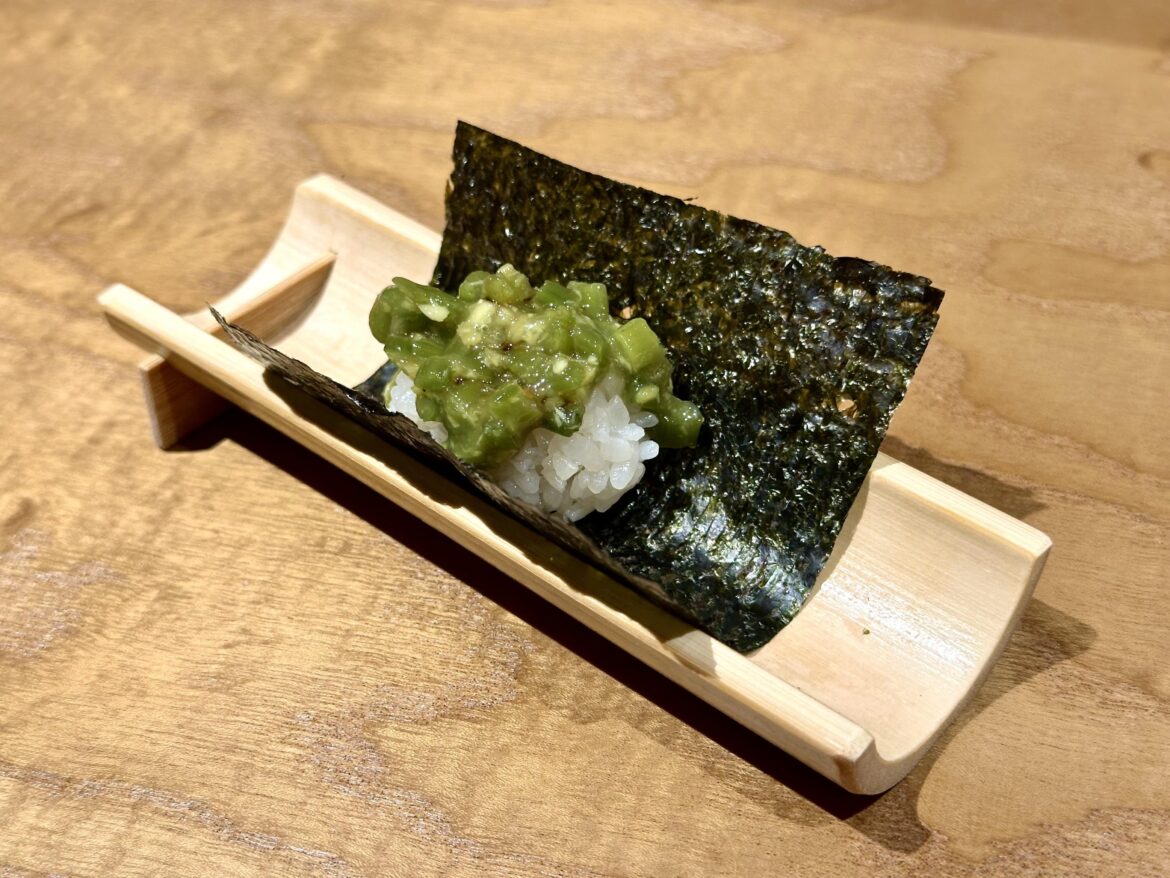Any Wasabi enjoyers? Wasabi hand roll in Tokyo