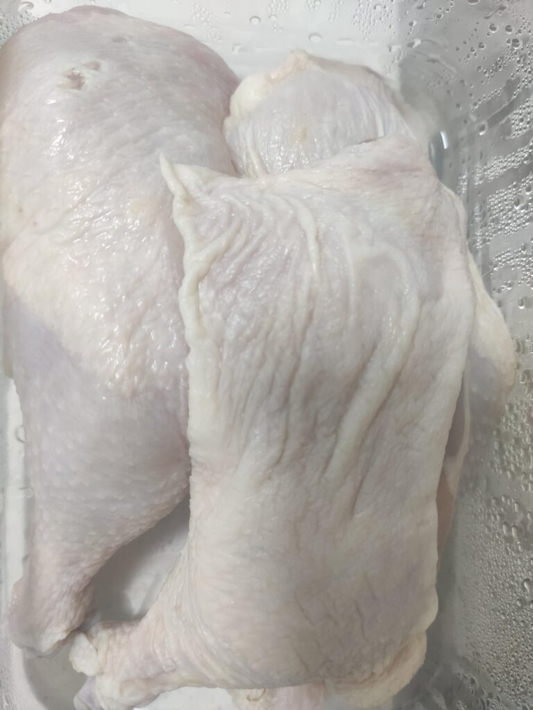 Has this frozen chicken gone bad?