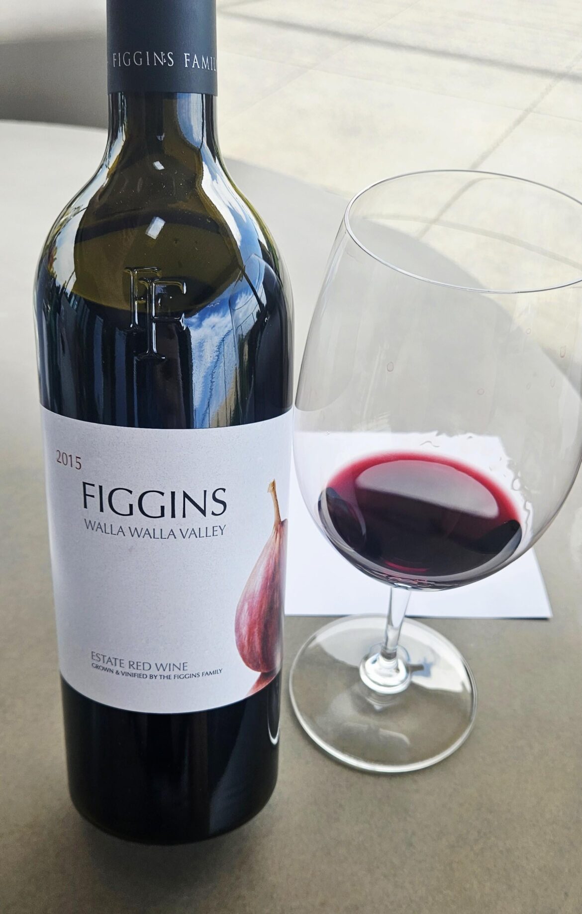 Figgins Estate Walla Walla Valley Estate Red 2015