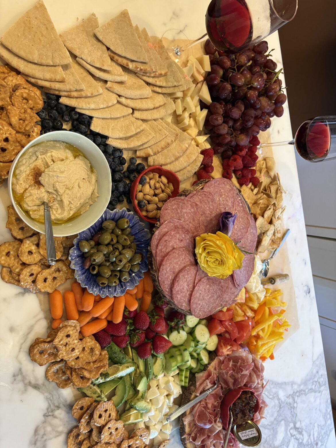 Brother’s Bday Charcuterie done by my Mother :)