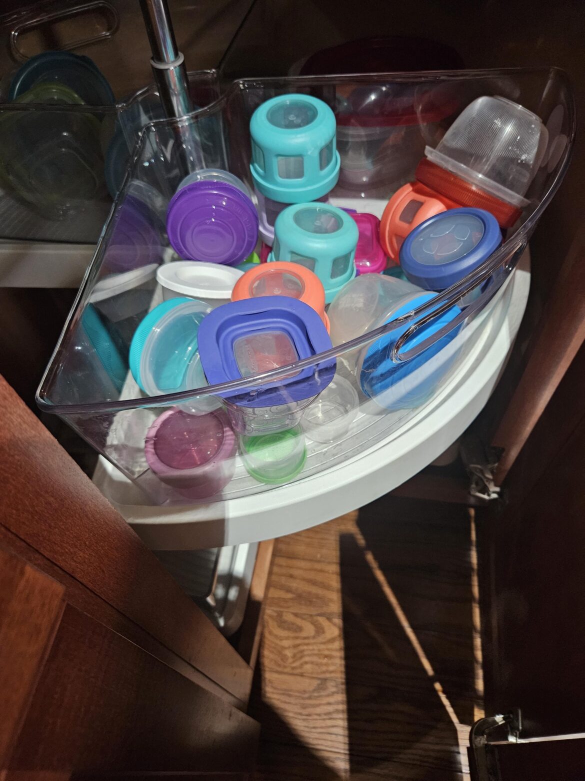 Solution for small containers