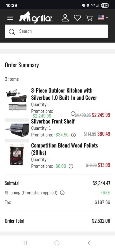 I pulled the trigger and got a whole kitchen. Upgrading from a traeger pro 575. Joining the Grilla Gang.