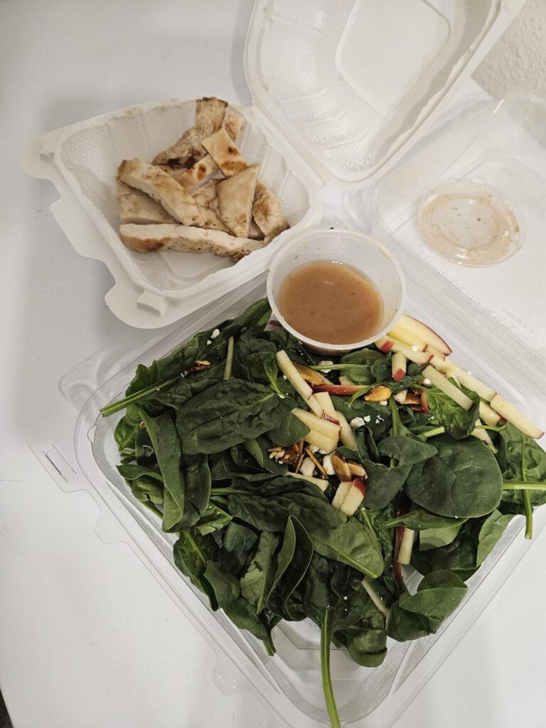 The salad I've been trying to get estimates on!