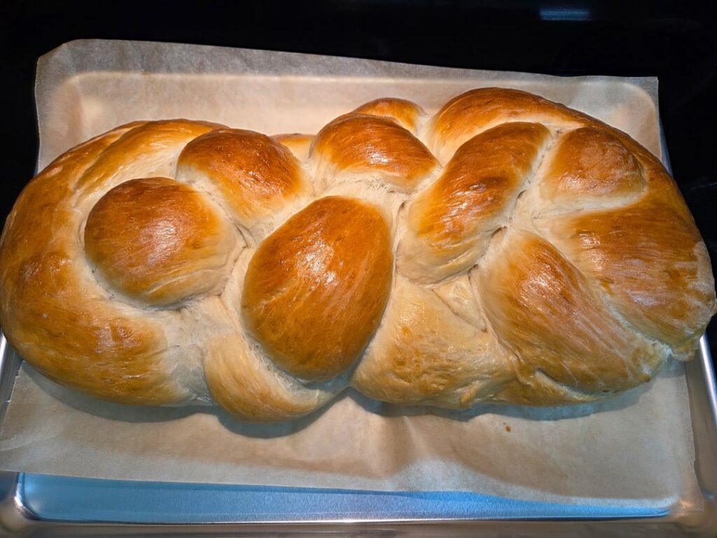 My wife's first attempt at making bread!