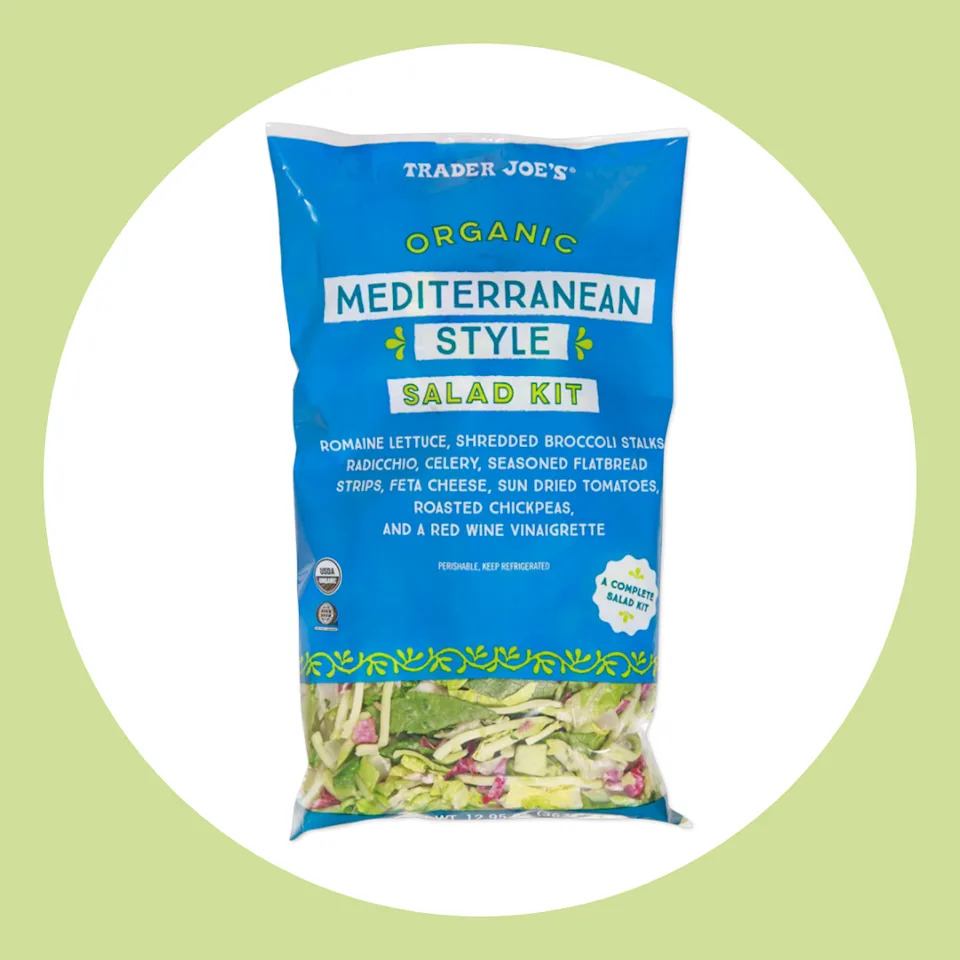Organic Mediterranean Style Salad Kit | Trader Joe's