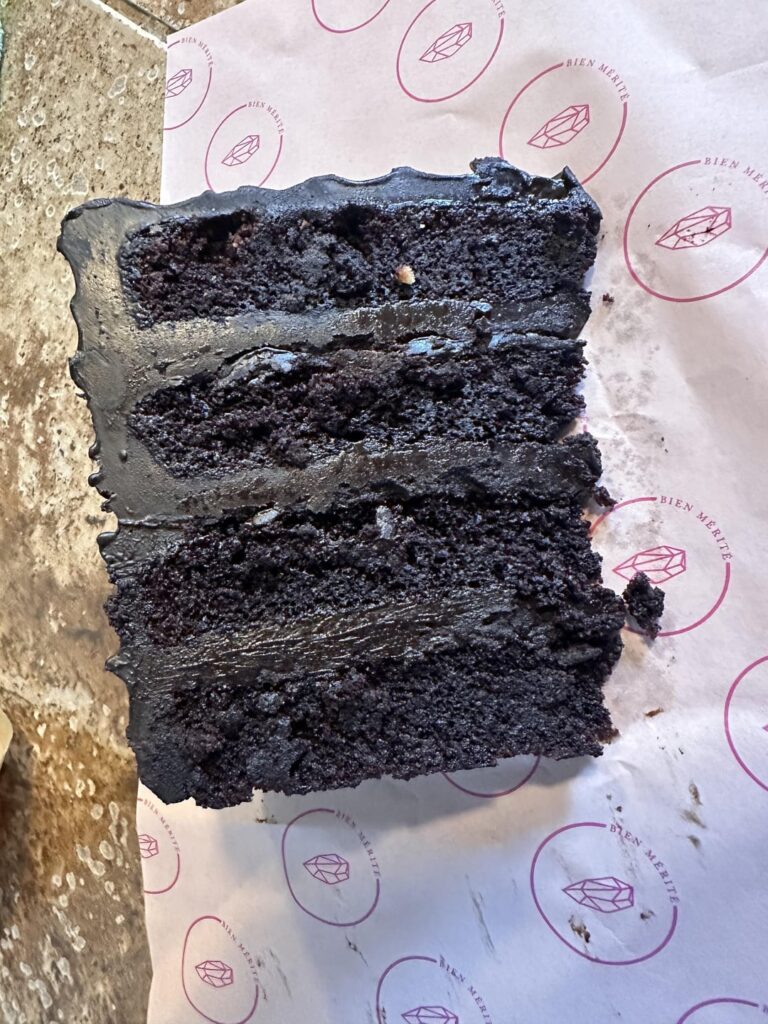 Had a kick ass lunch, and bought some bakery items with it. How many calories in everything?