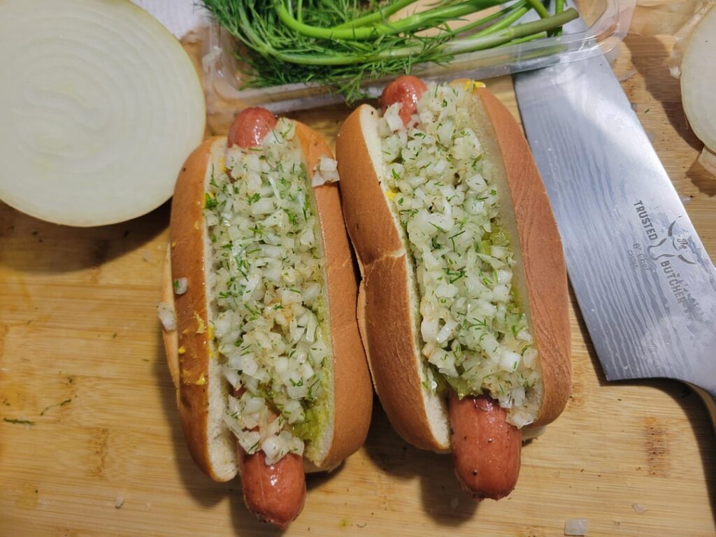 im back...and i added dill