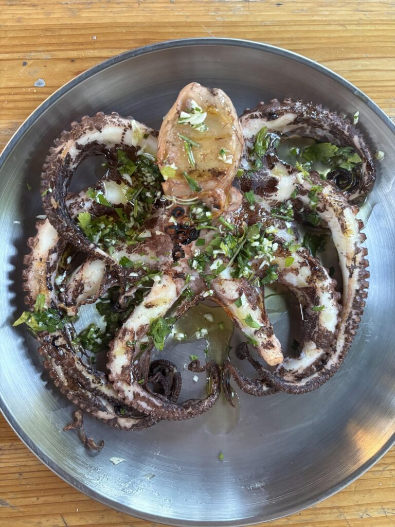 Another grilling in the campsite