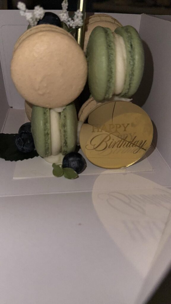 Macaron cake practice