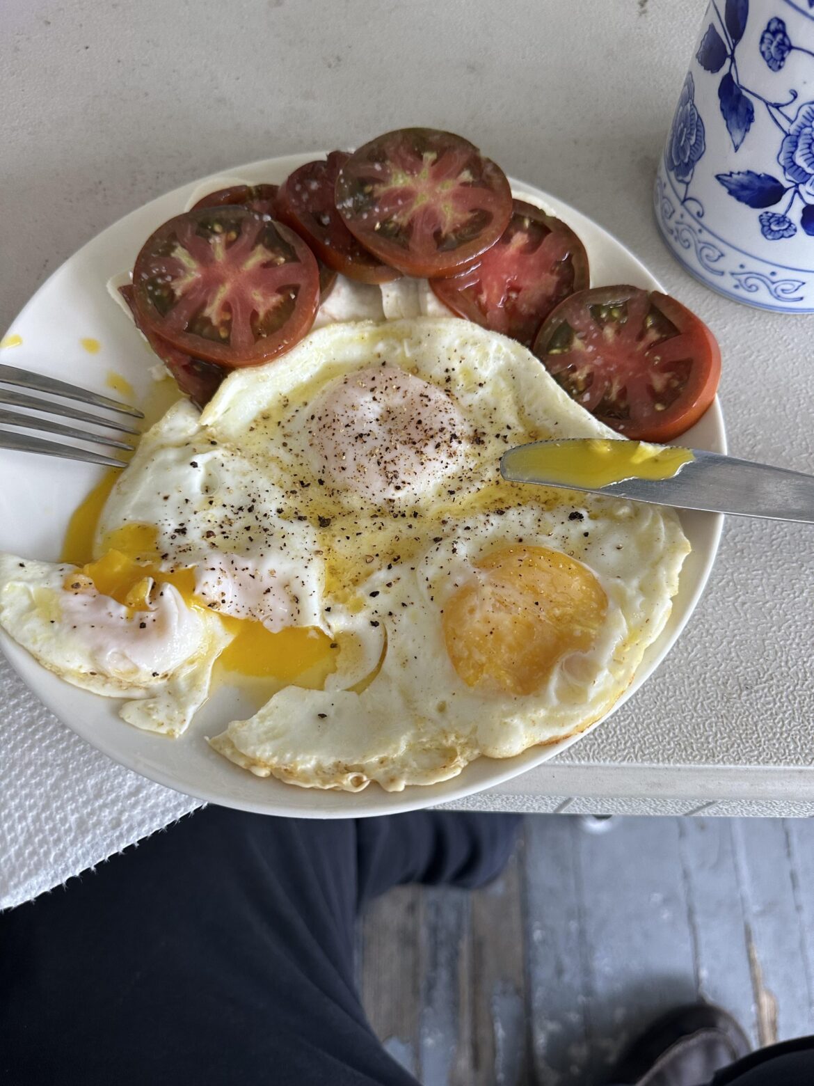 Breakfast tomatoes