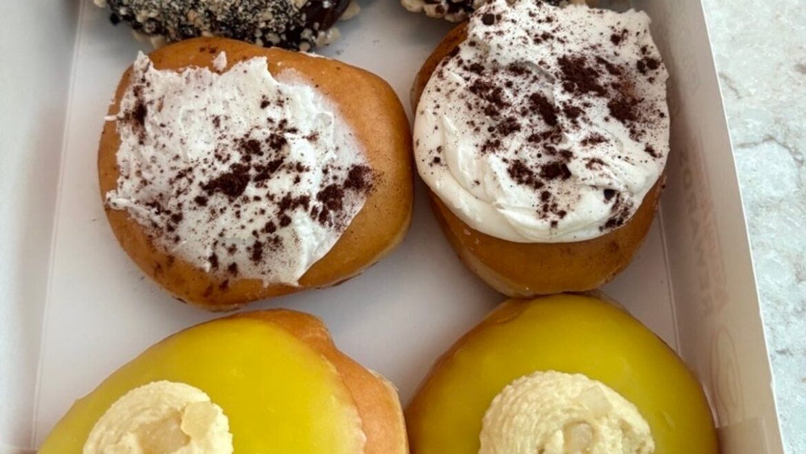 Krispy Kreme Florida Passport to Italy doughnuts, Crocs collaboration