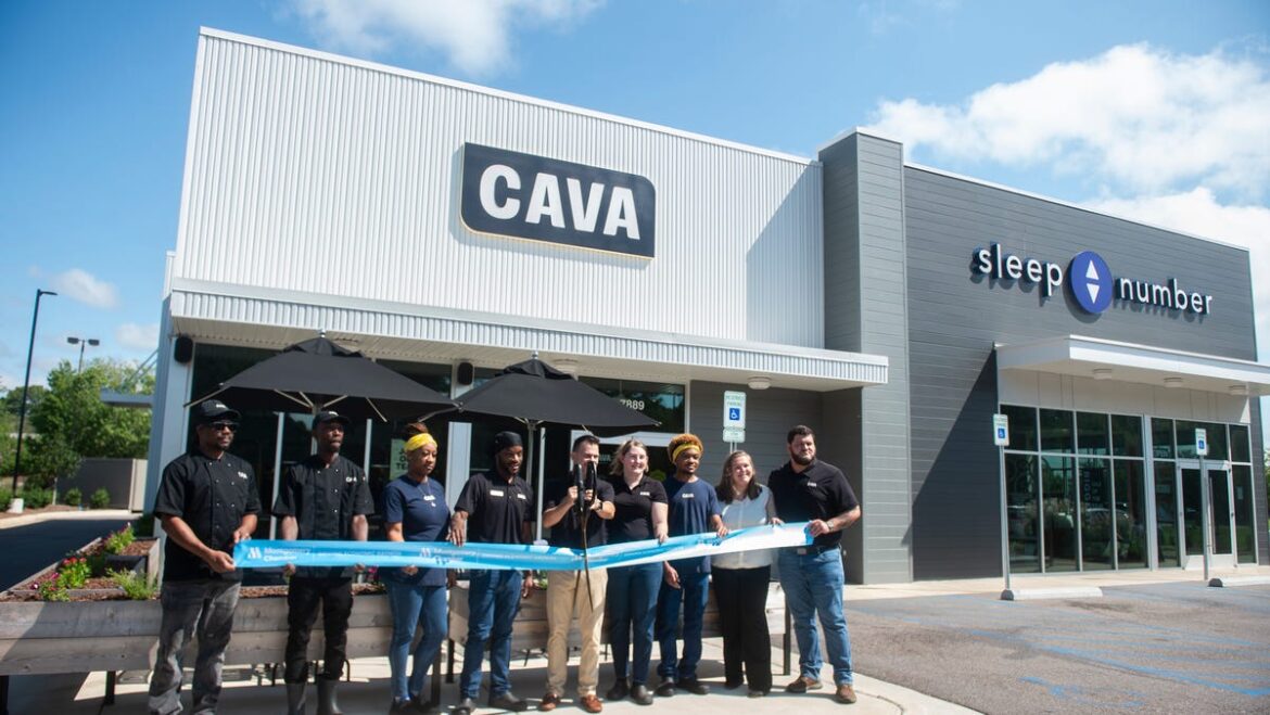 Mediterranean chain CAVA celebrates with ribbon cutting in Eastchase Mediterranean chain CAVA celebrates with ribbon cutting in Eastchase