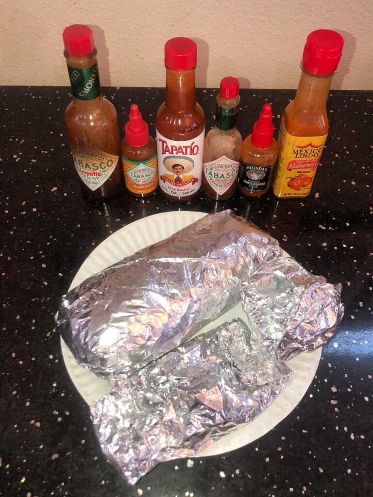 Did a tasting earlier, still ended up using the Tabasco Chipotle mostly lol.