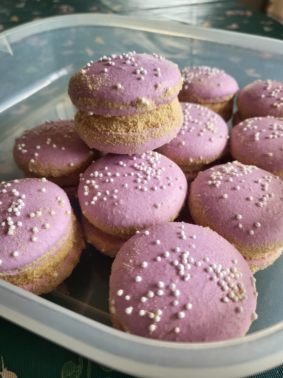NY cheesecake macarons