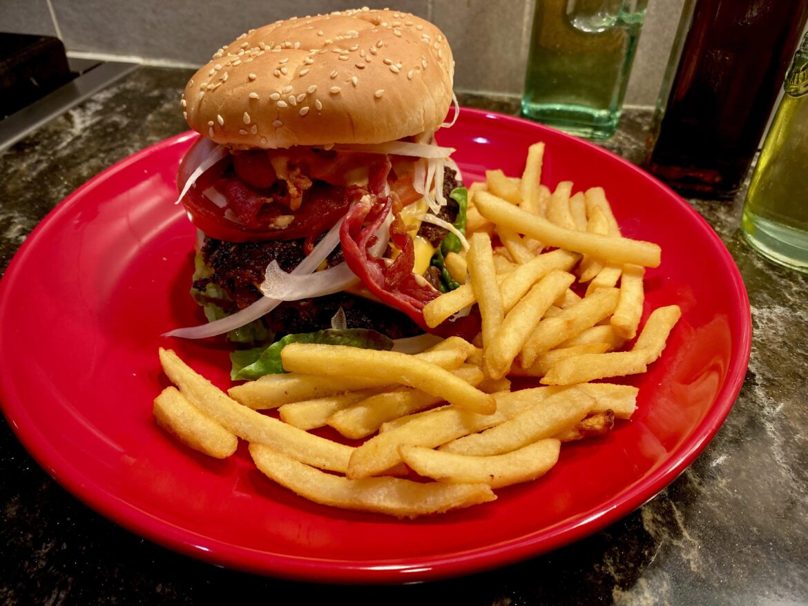 Double Bacon Cheese & Fries