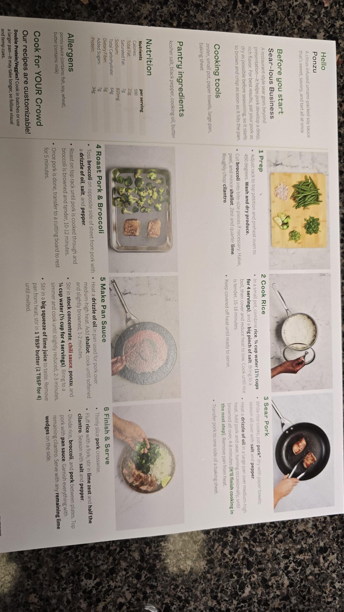 So improved, the green beans turn into broccoli!