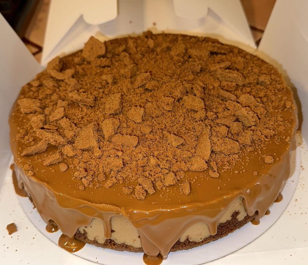 Biscoff cheesecake I made🥰