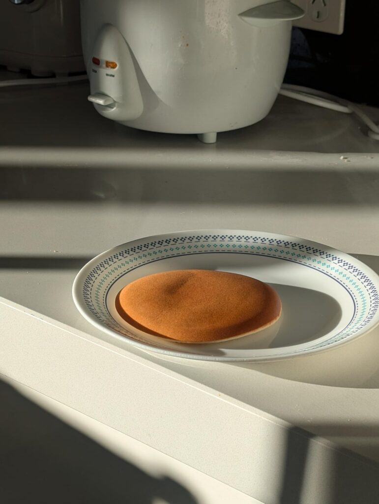 [Homemade] pancakes and sunny side up by my girlfriend.