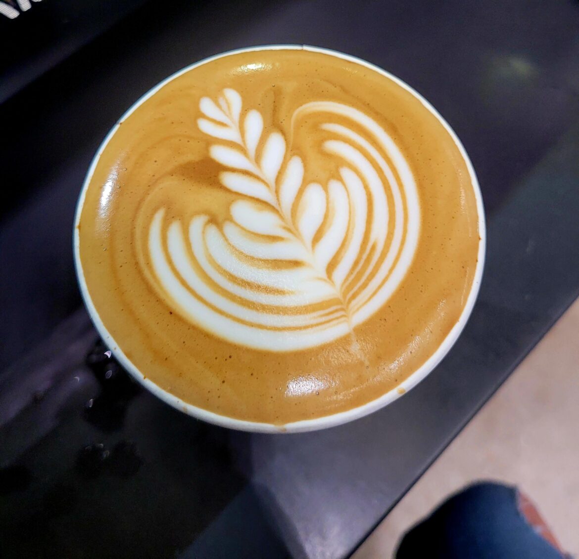 Just a lil to-go rosetta