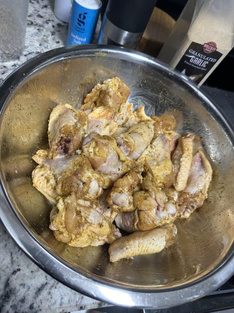 First Time Wings! First Time Wings!