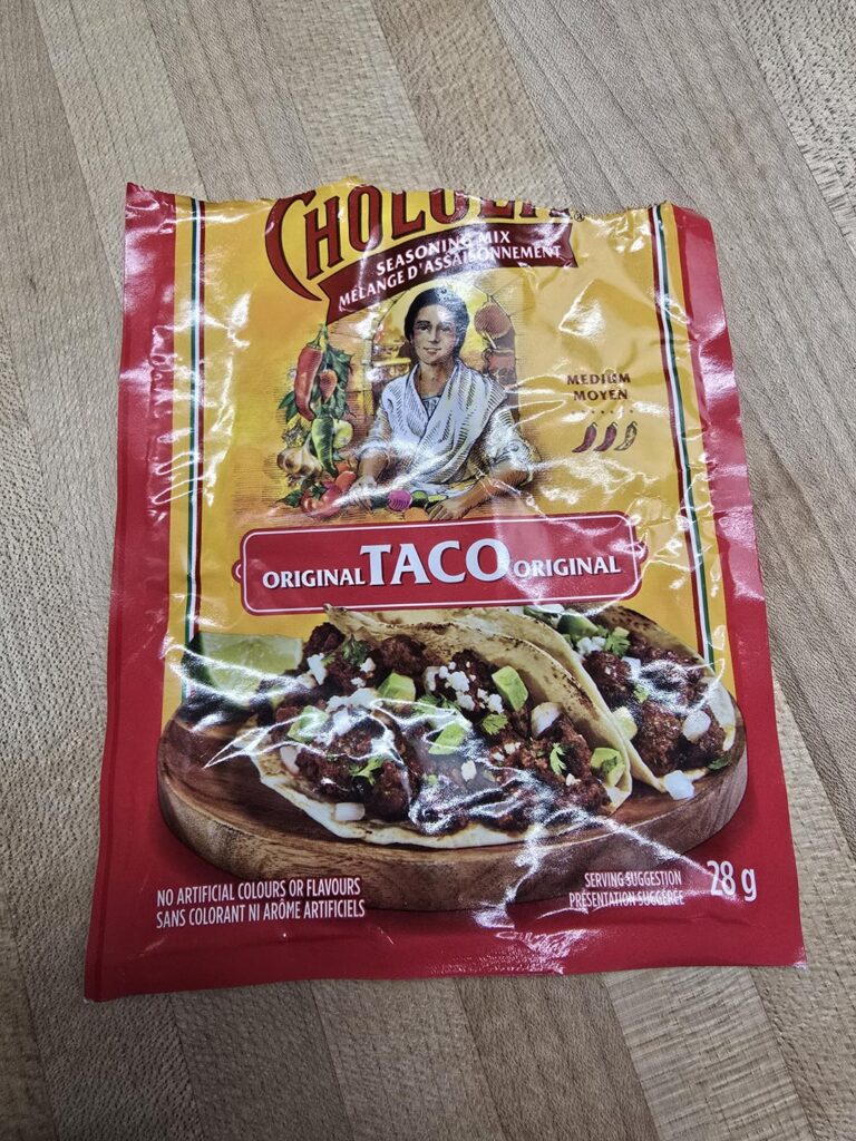 I had no idea cholula made taco seasoning. I had to give it a try