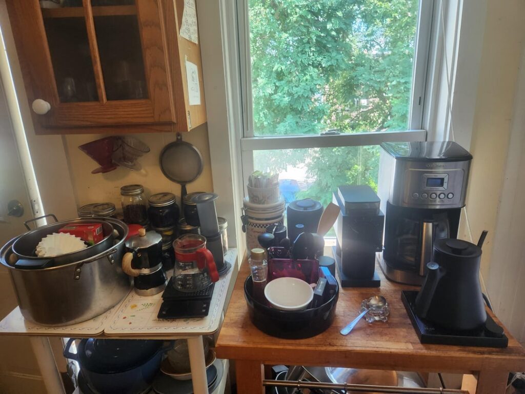 When you have no money but you love coffee.