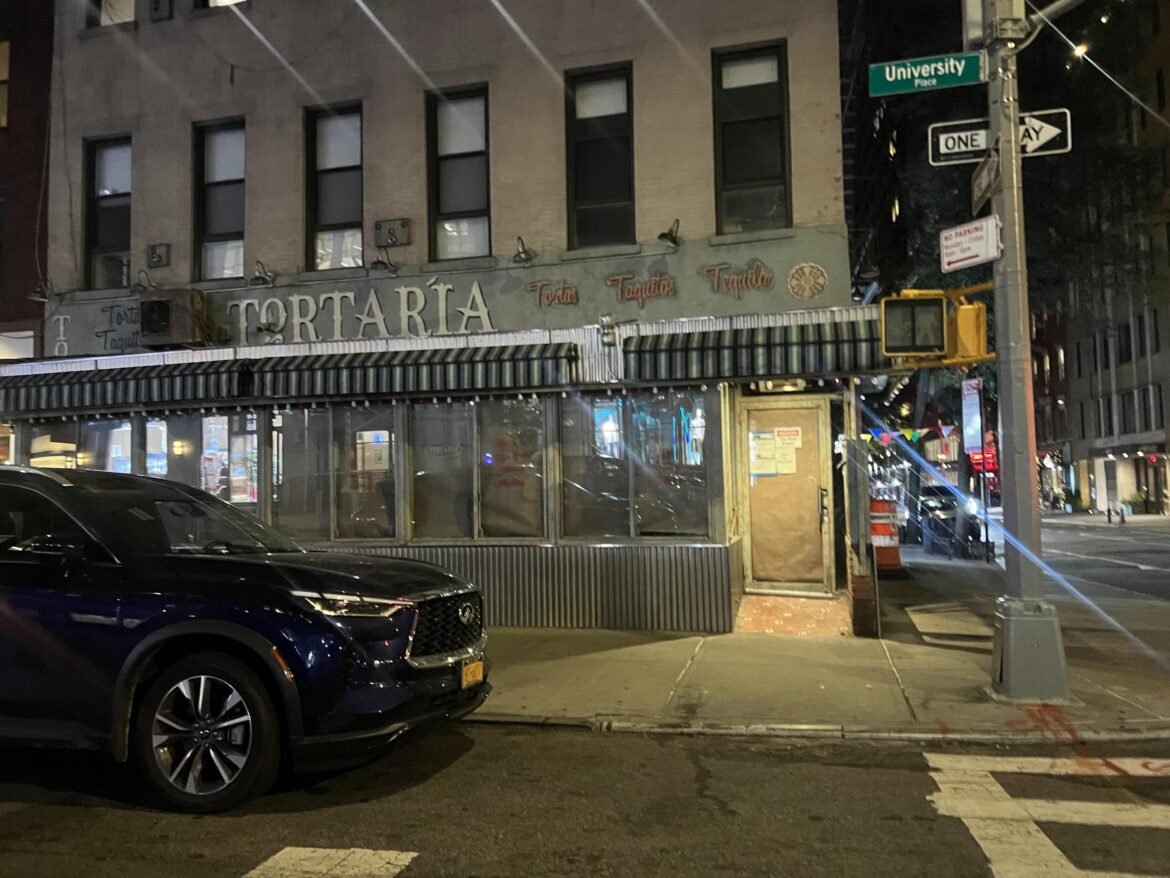 Tortaria, on University and 12th, has permanently shuttered