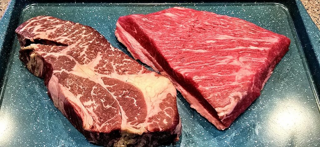 Chuck roast vs Brisket