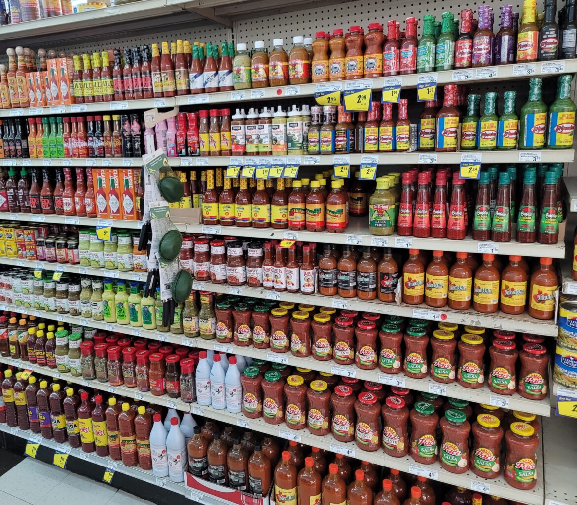 My local supermarket selection, lots of options.