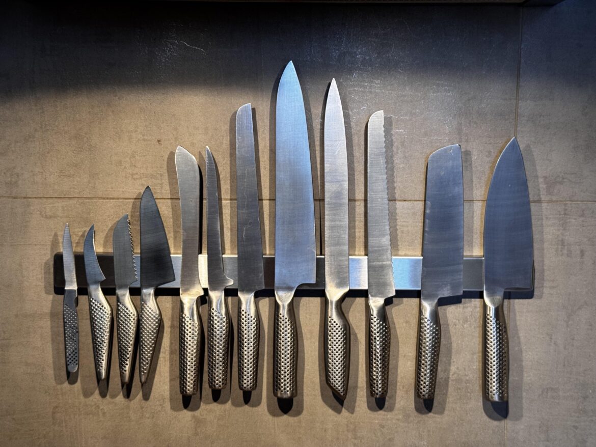 Not a cook. I inherited a set of professional knives. Can you tell me what do I have here?